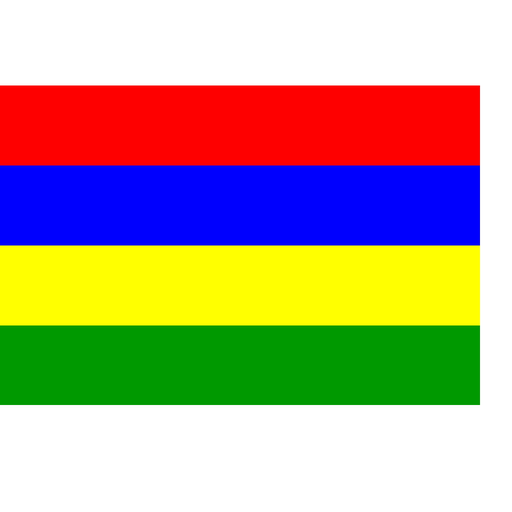 Flag Of The Republic Of Mauritius SVG Clip arts