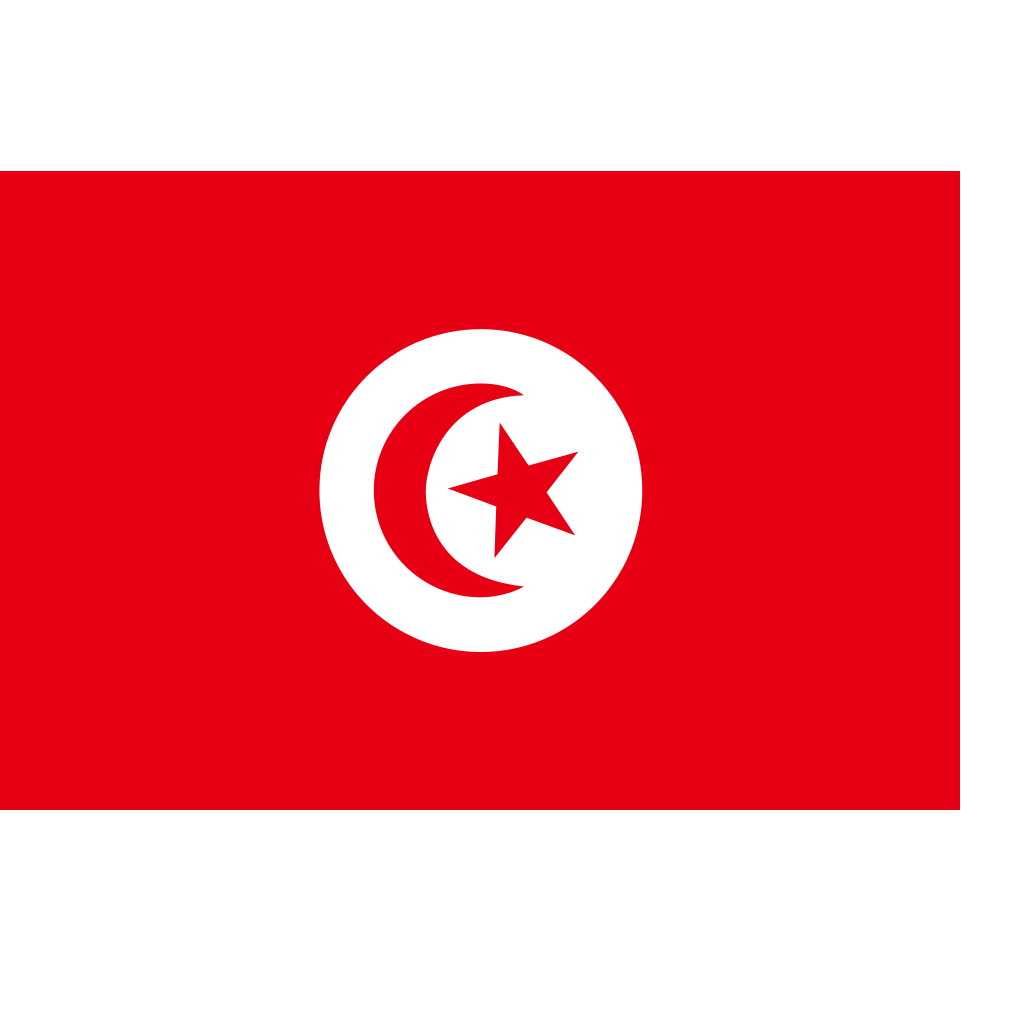 Flag Of The Republic Of Tunisia PNG SVG Clip art for Web 