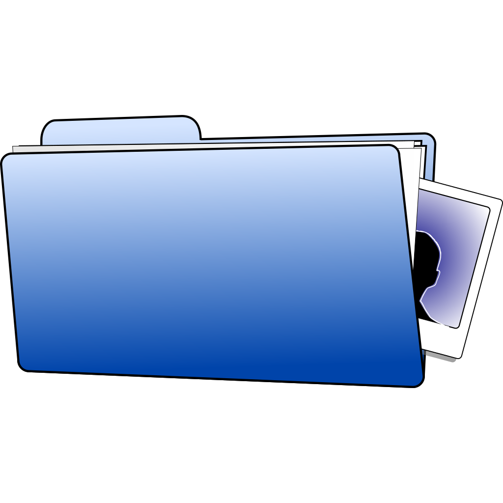 Blue Folder PNG, SVG Clip art for Web - Download Clip Art, PNG Icon Arts