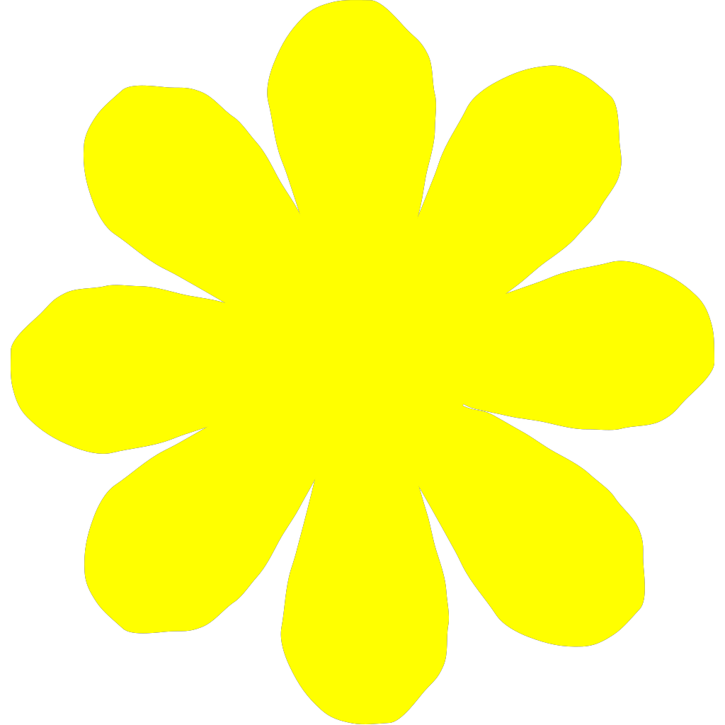 Free Yellow Flower Svg 270 SVG PNG EPS DXF File
