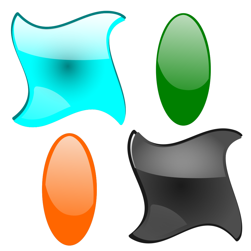 Glossy Shapes 2 PNG, SVG Clip art for Web - Download Clip Art, PNG Icon ...