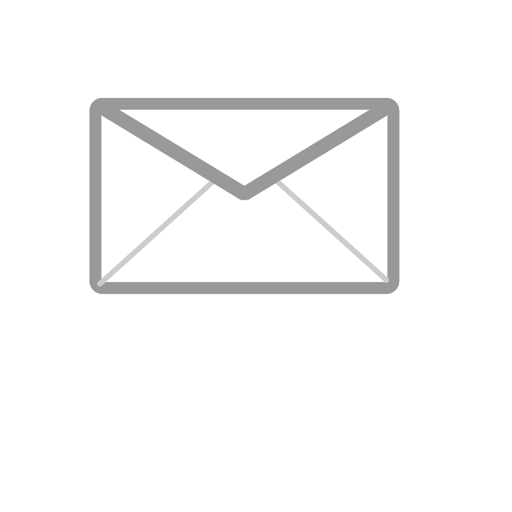 Closed Mailing Envelope SVG Clip arts