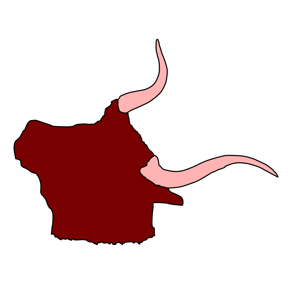 Ox Head With Horns PNG, SVG Clip art for  Download Clip Art, PNG