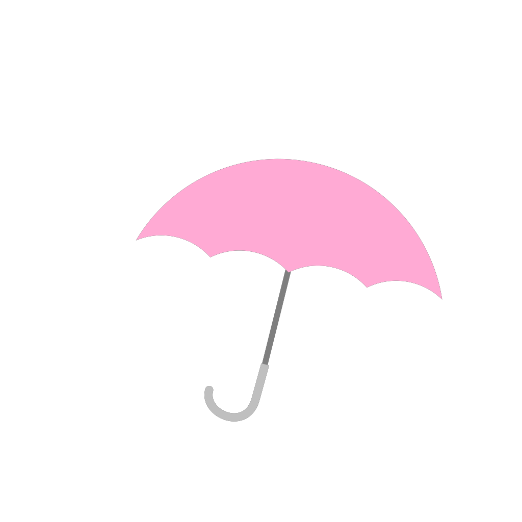 Black Umbrella SVG Clip arts