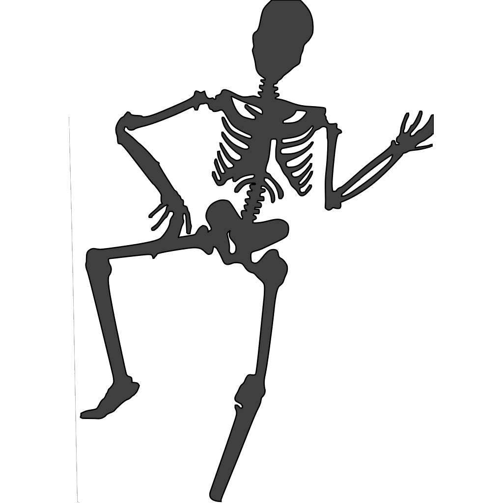 Skeleton dance SVG Clip arts download Download Clip Art, PNG Icon Arts
