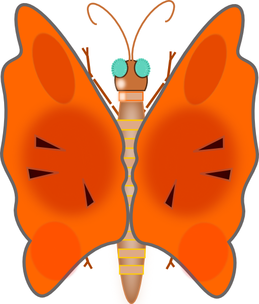 Free Free 239 Orange Butterfly Svg SVG PNG EPS DXF File