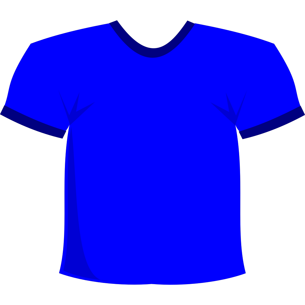 Blue T-shirt PNG, SVG Clip art for Web - Download Clip Art, PNG Icon Arts