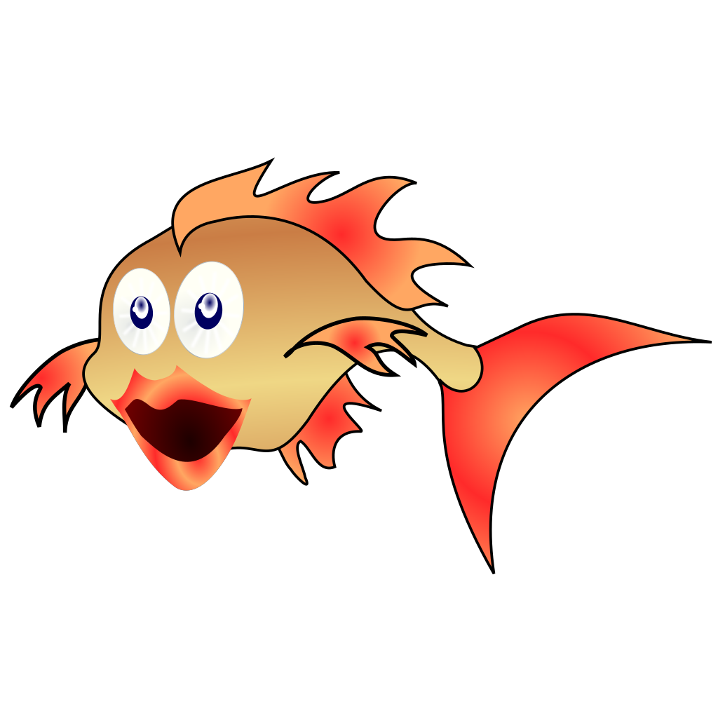 Download Cartoon Goldfish SVG Clip arts download - Download Clip ...
