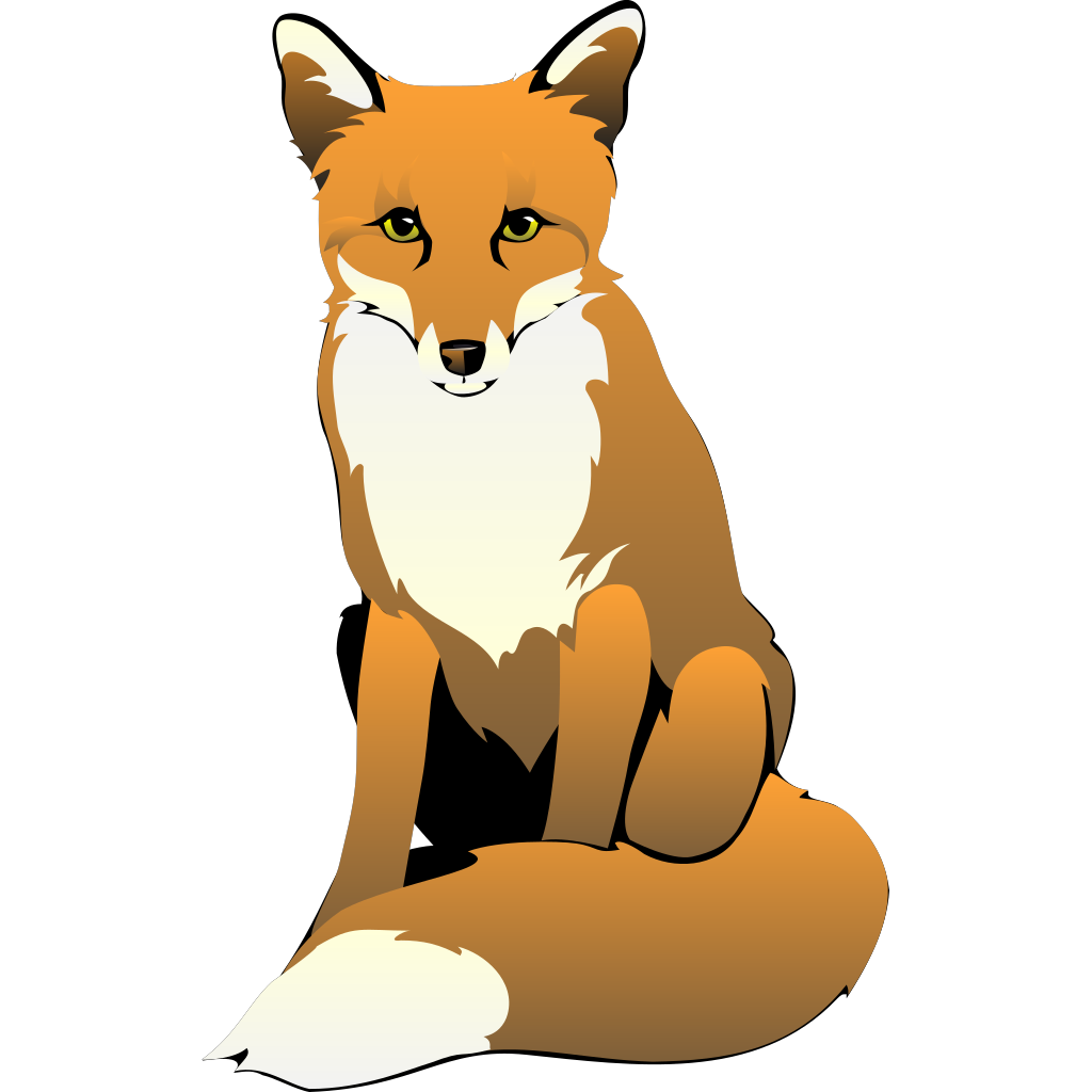 Download Fox Sitting PNG, SVG Clip art for Web - Download Clip Art ...