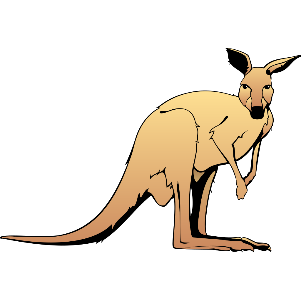 Kangaroo SVG Clip arts download - Download Clip Art, PNG Icon Arts