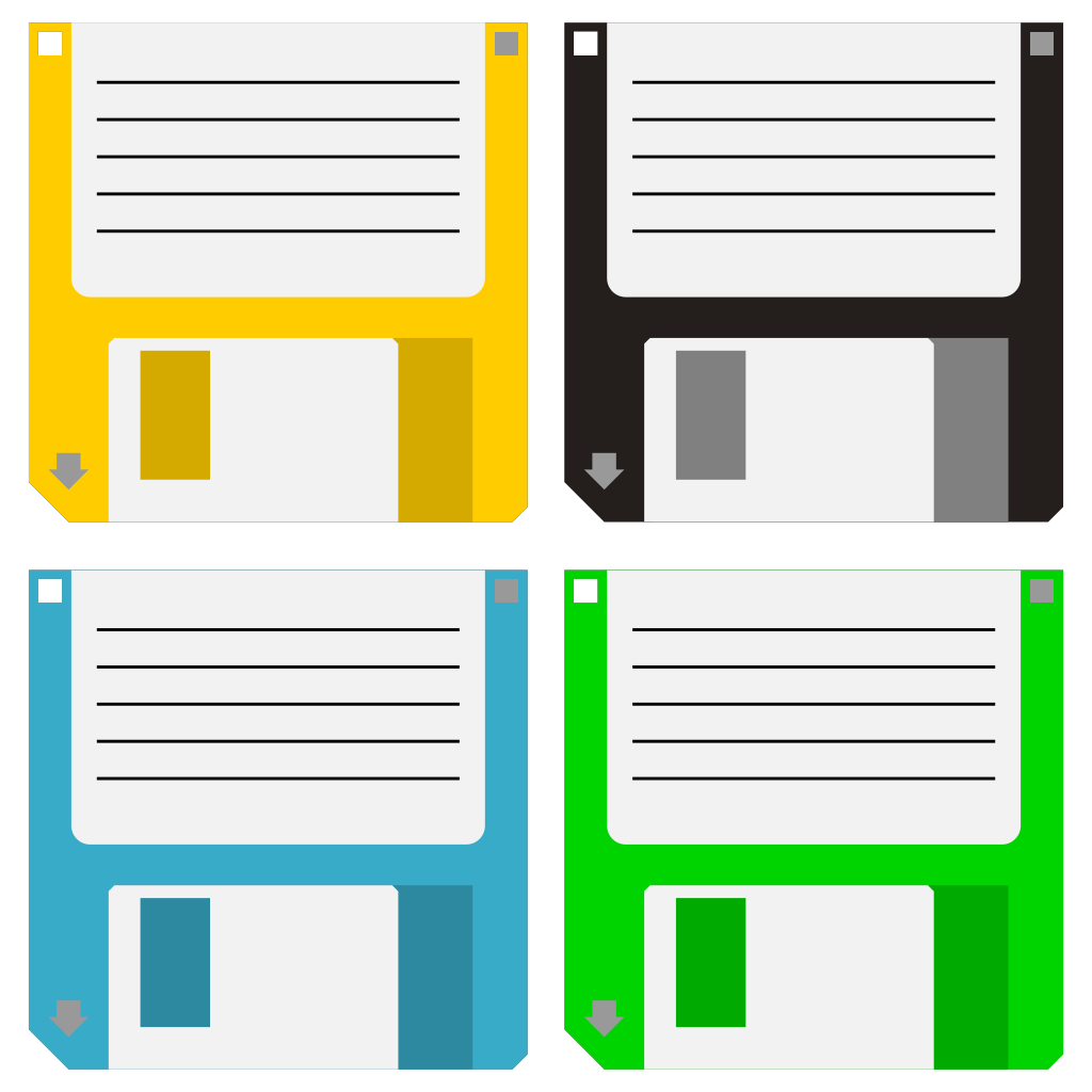 Floppy Disks PNG, SVG Clip art for  Download Clip Art, PNG Icon Arts