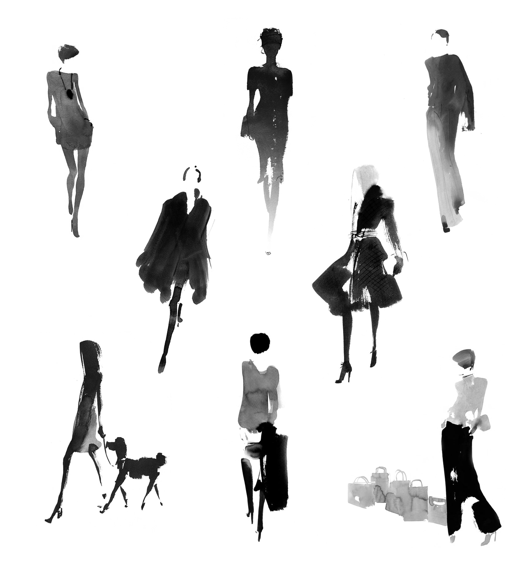 human figure abstract