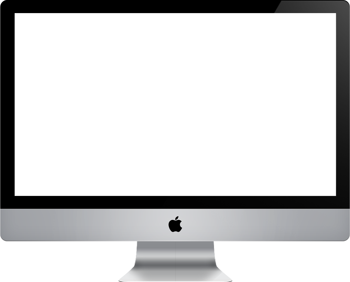 Apple Mac Computer Screen PNG SVG Clip arts download Download Clip