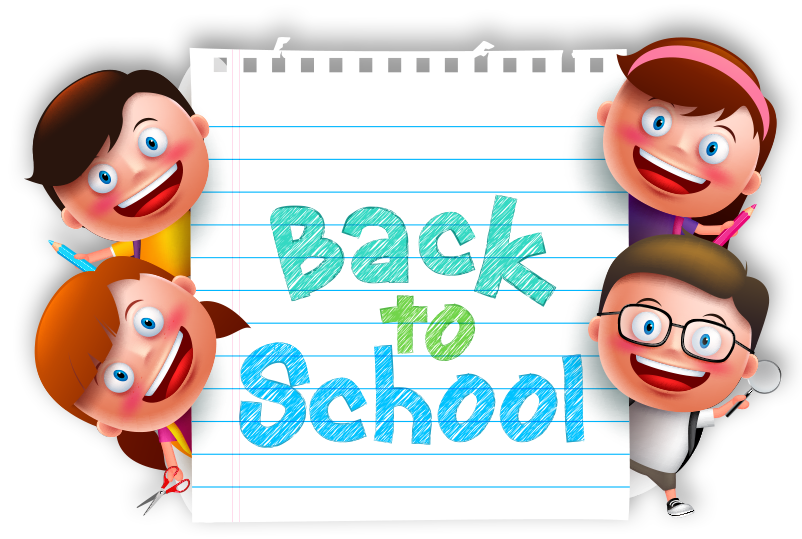 Back To School Kids PNG Transparent Image SVG Clip arts