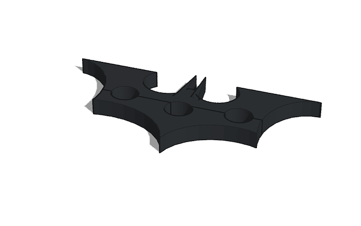 batman logo spinner