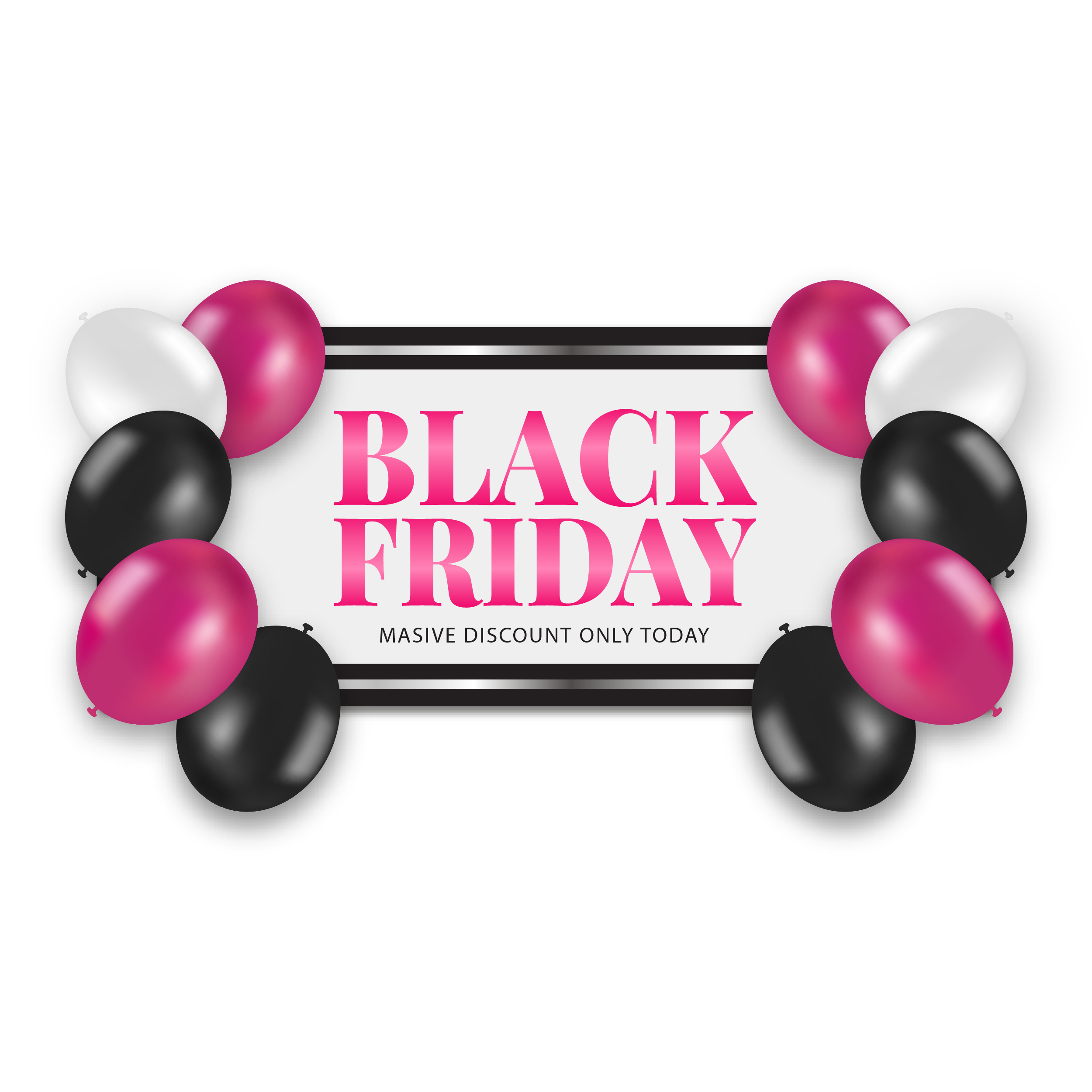 Black Friday Sale Transparent Background PNG, SVG Clip art for Web