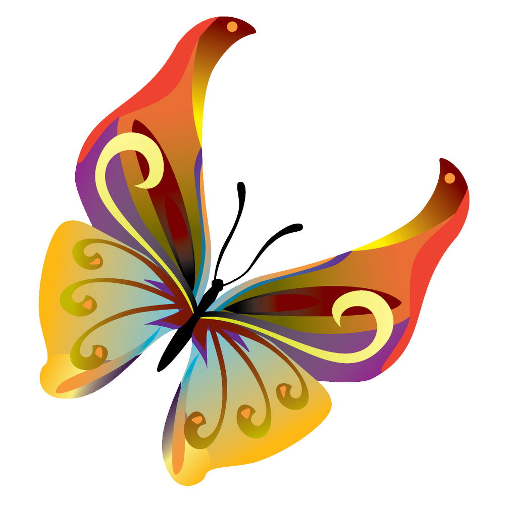 Butterflies Vector PNG Transparent Image PNG, SVG Clip art for Web