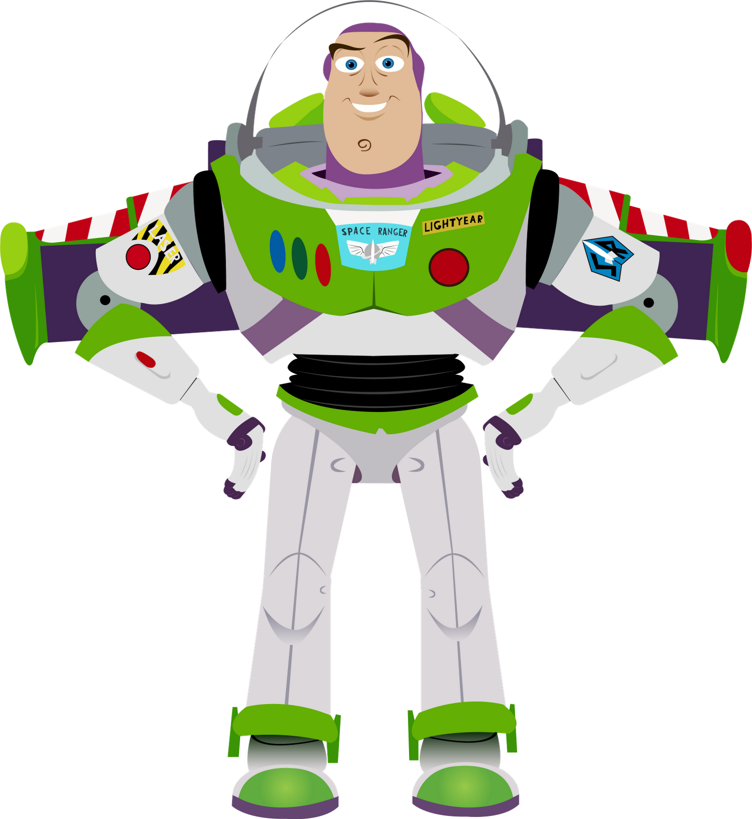 Buzz Lightyear Transparent Background PNG, SVG Clip art for Web
