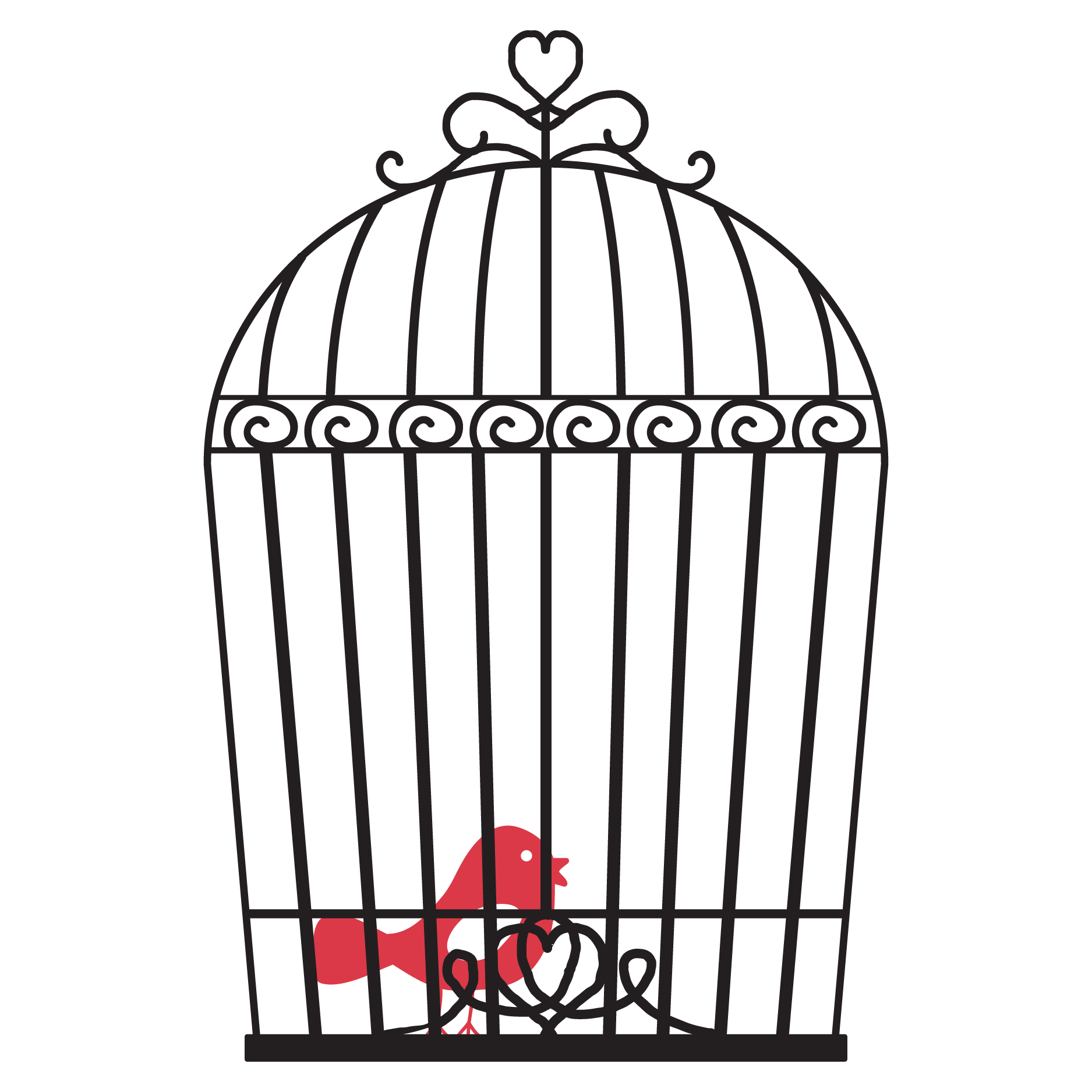 Caged Bird PNG HD PNG, SVG Clip art for  Download Clip Art, PNG