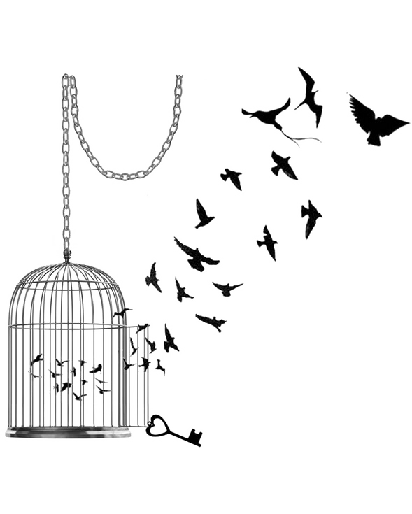 Caged Bird PNG Pic PNG, SVG Clip art for  Download Clip Art, PNG