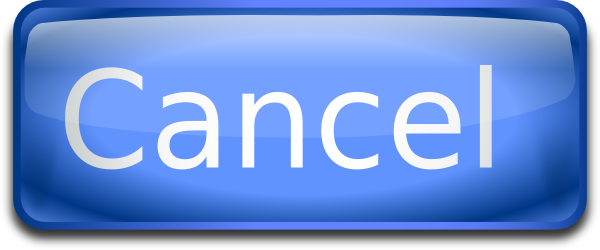 Cancel Button Transparent Background PNG, SVG Clip art for Web