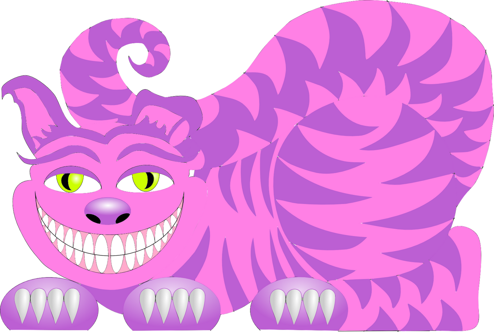 Cheshire Cat PNG Clipart.