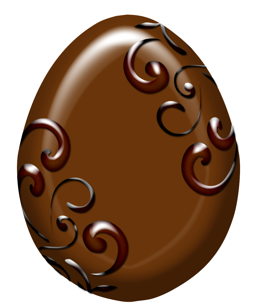 Chocolate Easter Eggs PNG SVG Clip arts