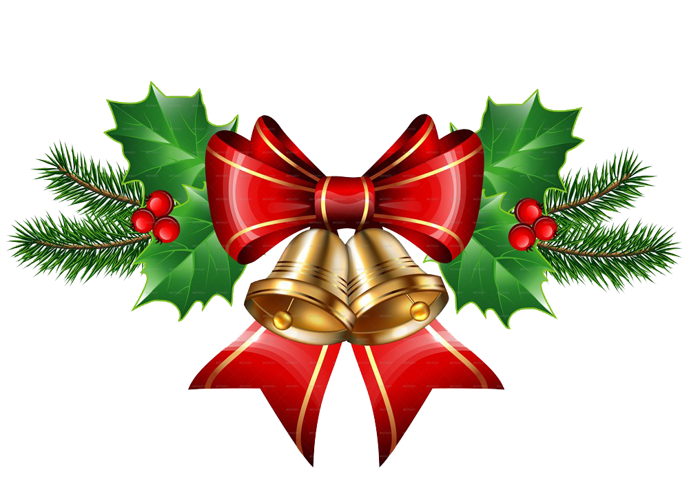 Christmas Bell PNG Transparent Picture SVG Clip arts