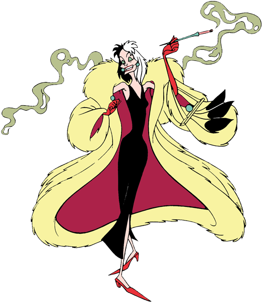 Cruella De Vil PNG HD SVG vector. here. 