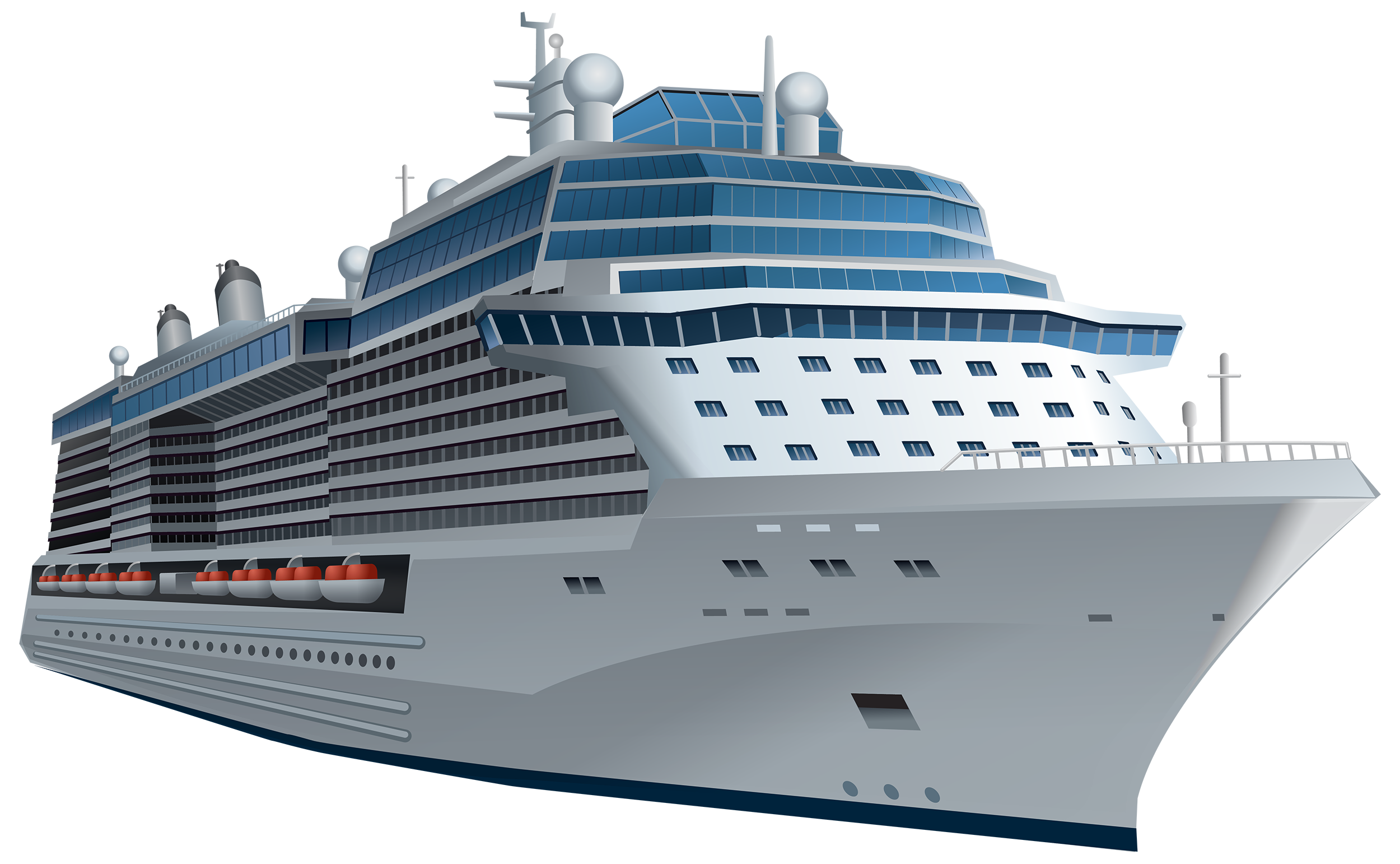 Cruise Ship PNG Transparent SVG Clip arts