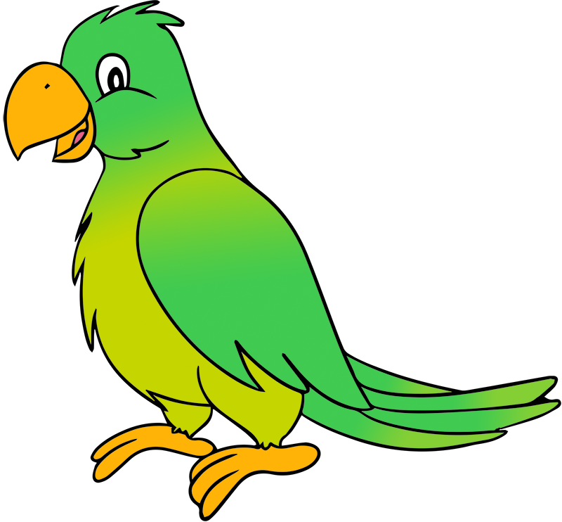 Cute Parrot Transparent Background Png Svg Clip Art For Web Download