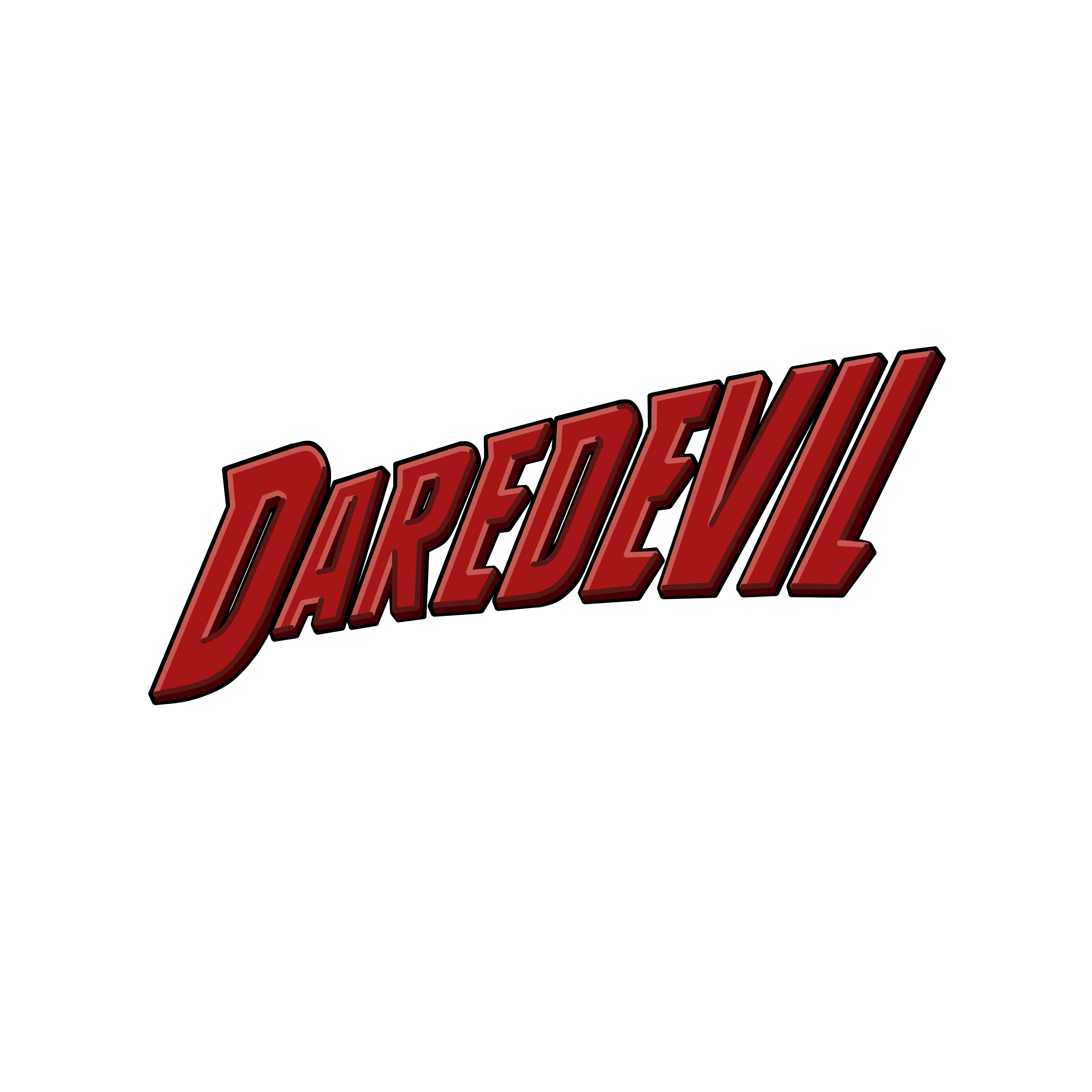 Daredevil Transparent Background SVG Clip arts