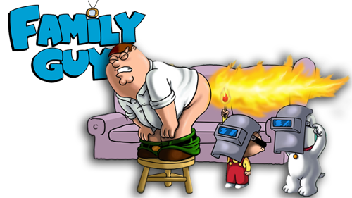 Family Guy Transparent Background SVG Clip arts