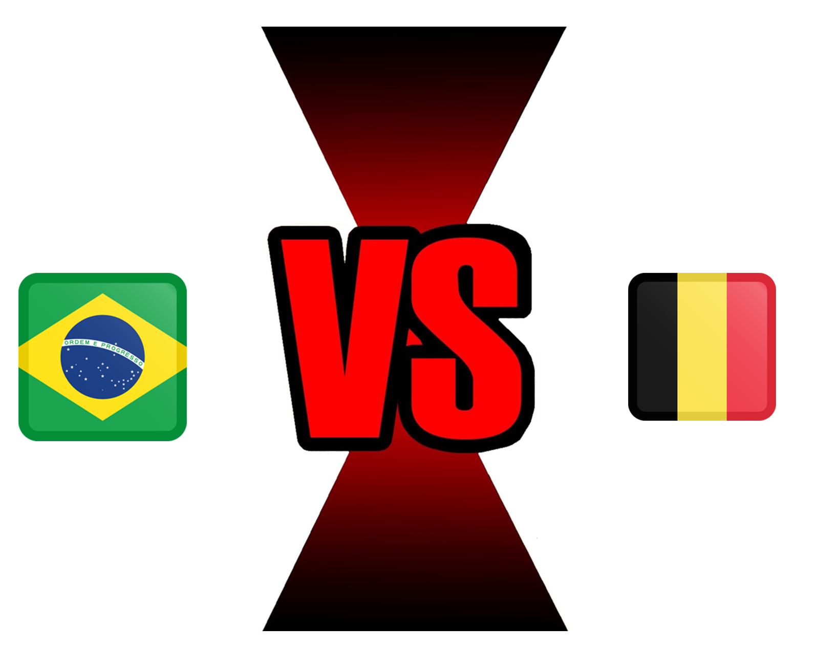 Download FIFA World Cup 2018 Quarter-Finals Brazil VS Belgium PNG ...