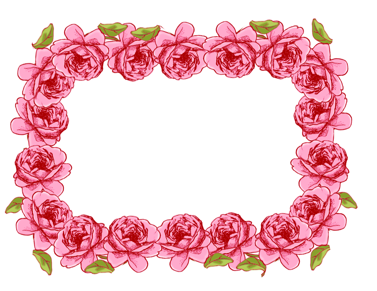 Download Garland Frame Transparent PNG PNG, SVG Clip art for Web ...