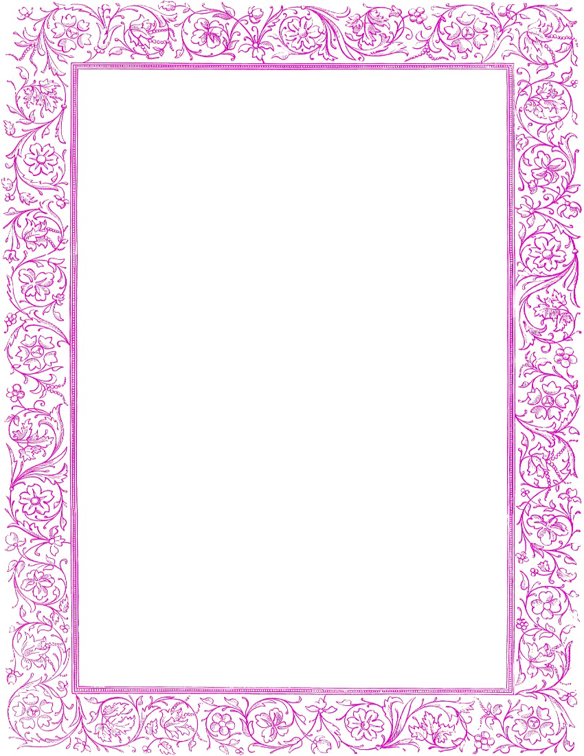 Download Girly Border PNG Free Download PNG, SVG Clip art for Web ...