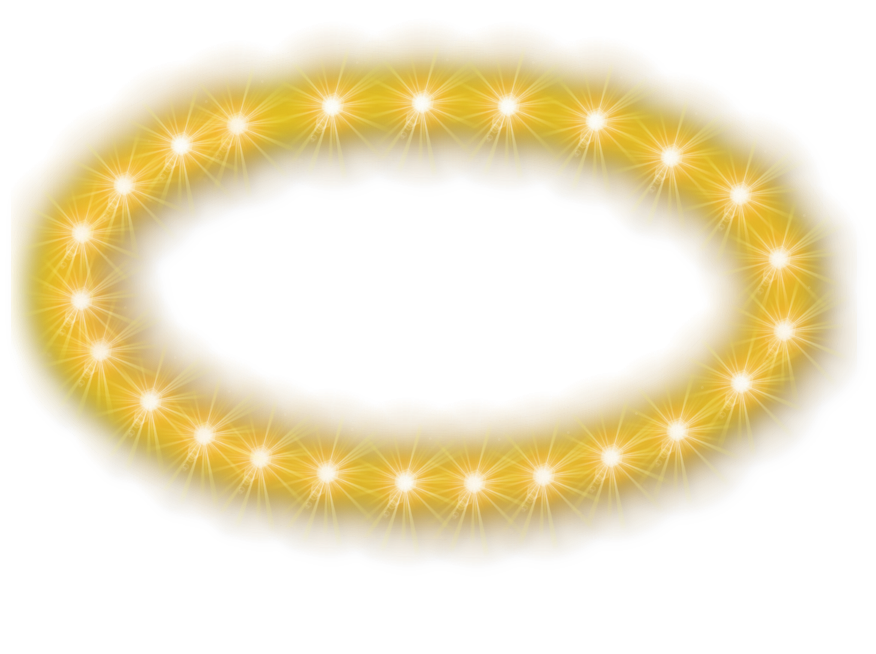 Glowing Halo Transparent Background SVG Clip arts