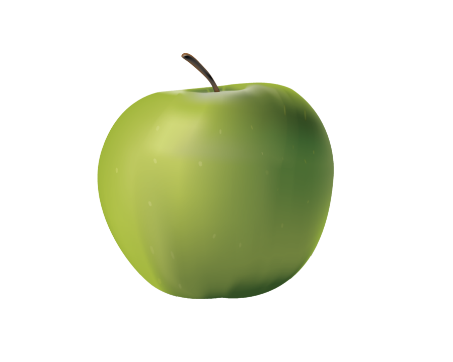 Green Apple PNG Transparent SVG Clip arts
