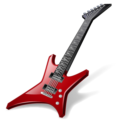 Guitar Rock Music Icon PNG SVG Clip arts