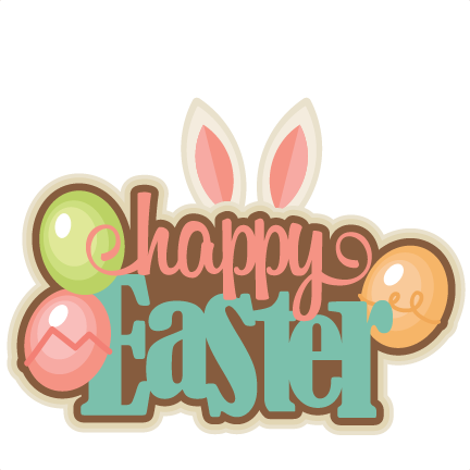 Happy Easter PNG Clipart SVG Clip arts