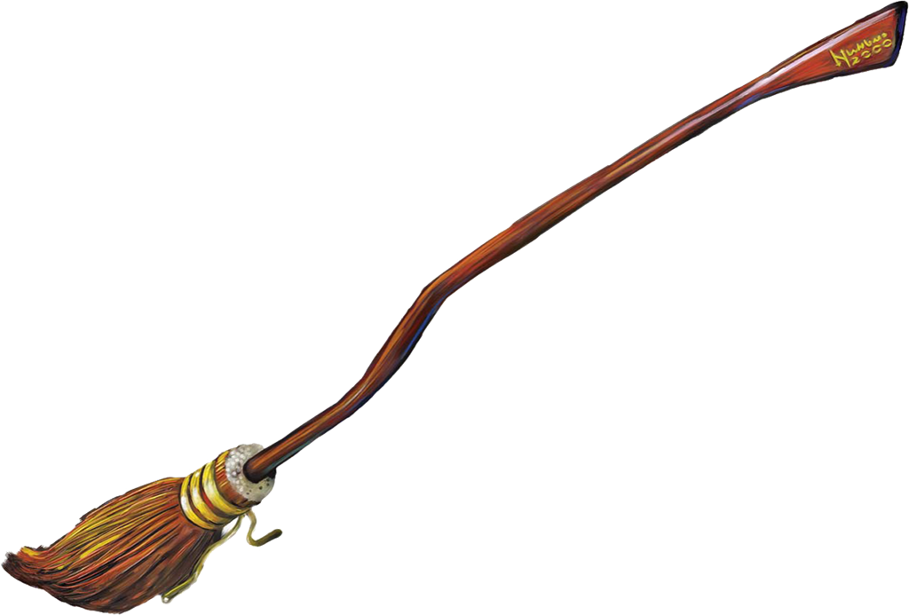 Harry Potter Broom Transparent Background PNG, SVG Clip art for Web