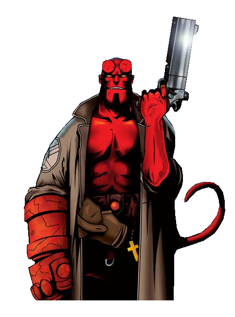 Hellboy PNG Image SVG Clip arts