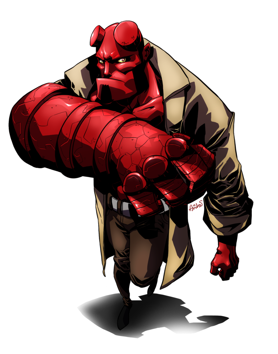 Hellboy PNG Transparent Image SVG Clip arts