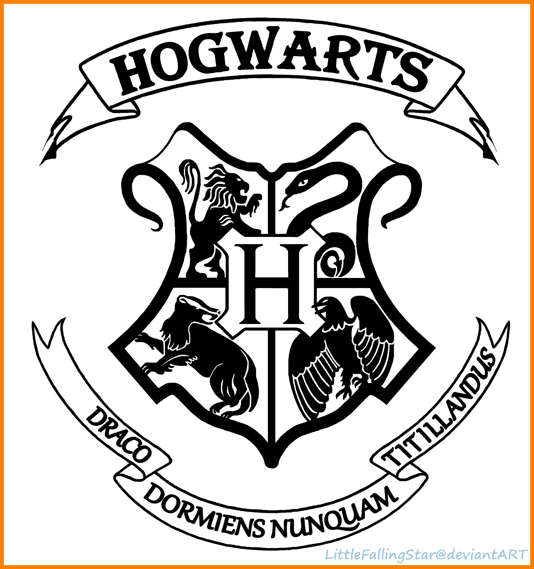 Hogwarts Logo PNG Transparent Background PNG, SVG Clip art for Web