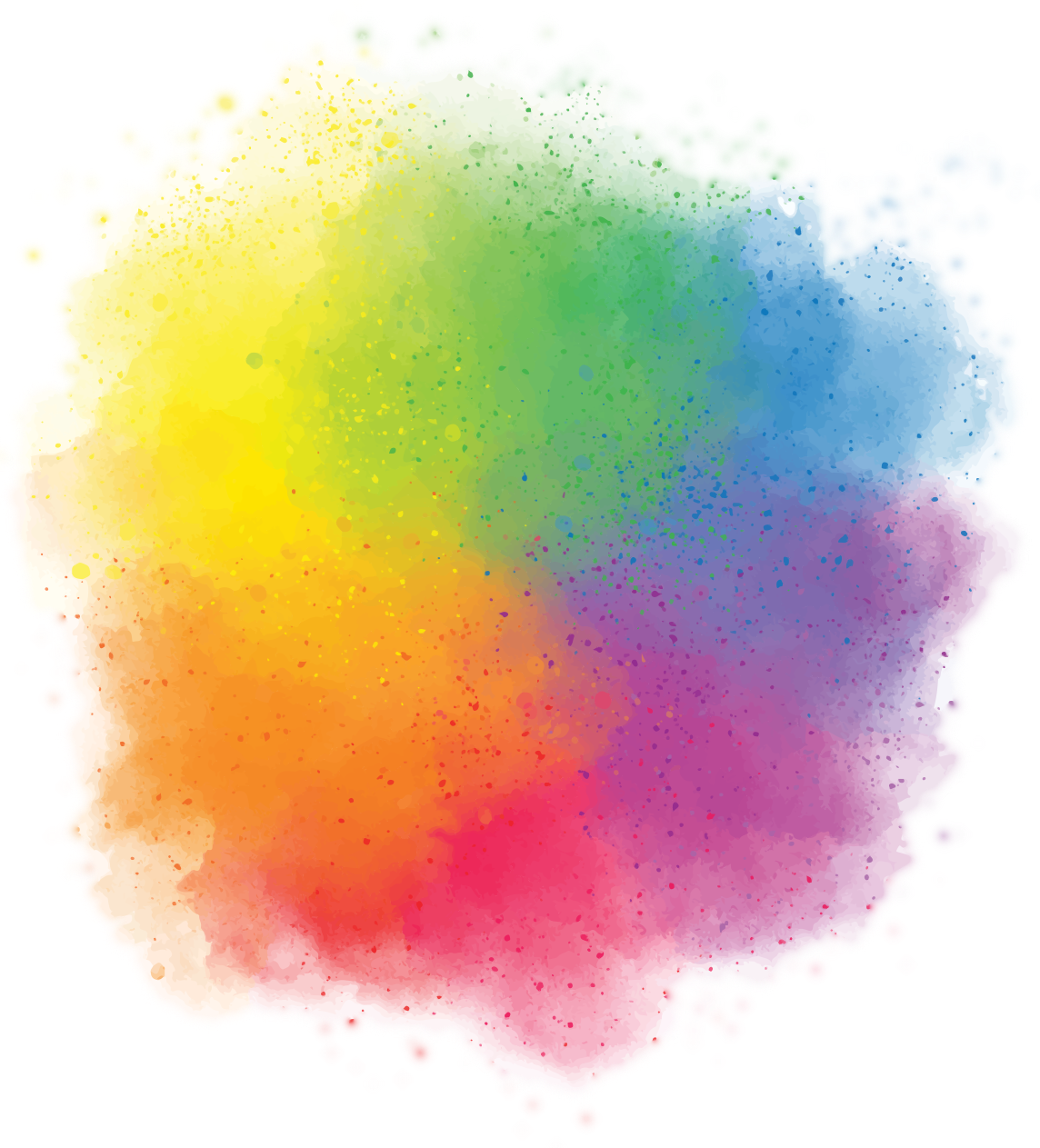 holi color clip art