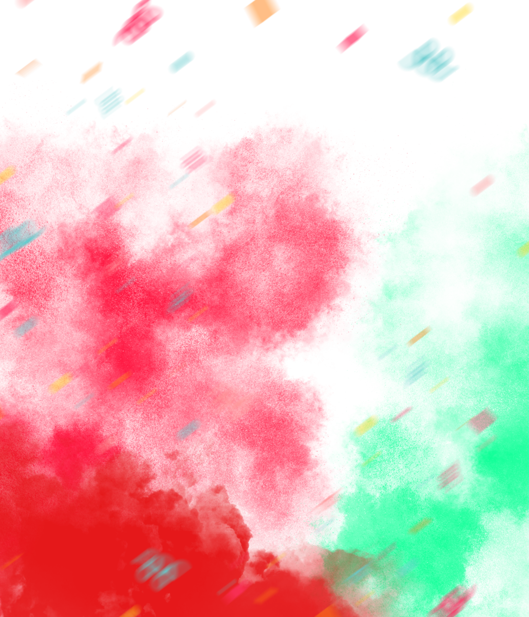 holi colour splash poster
