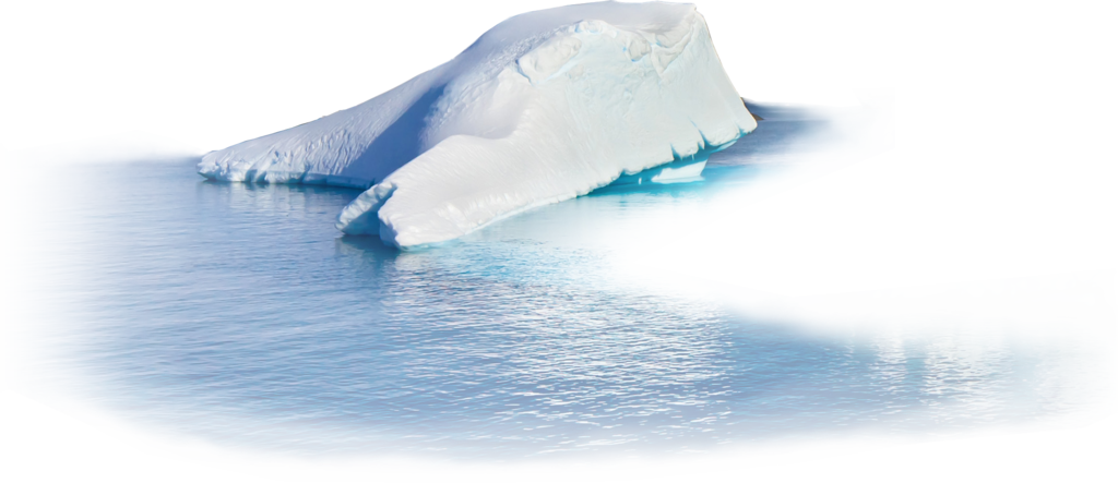 Iceberg Transparent Background SVG Clip arts