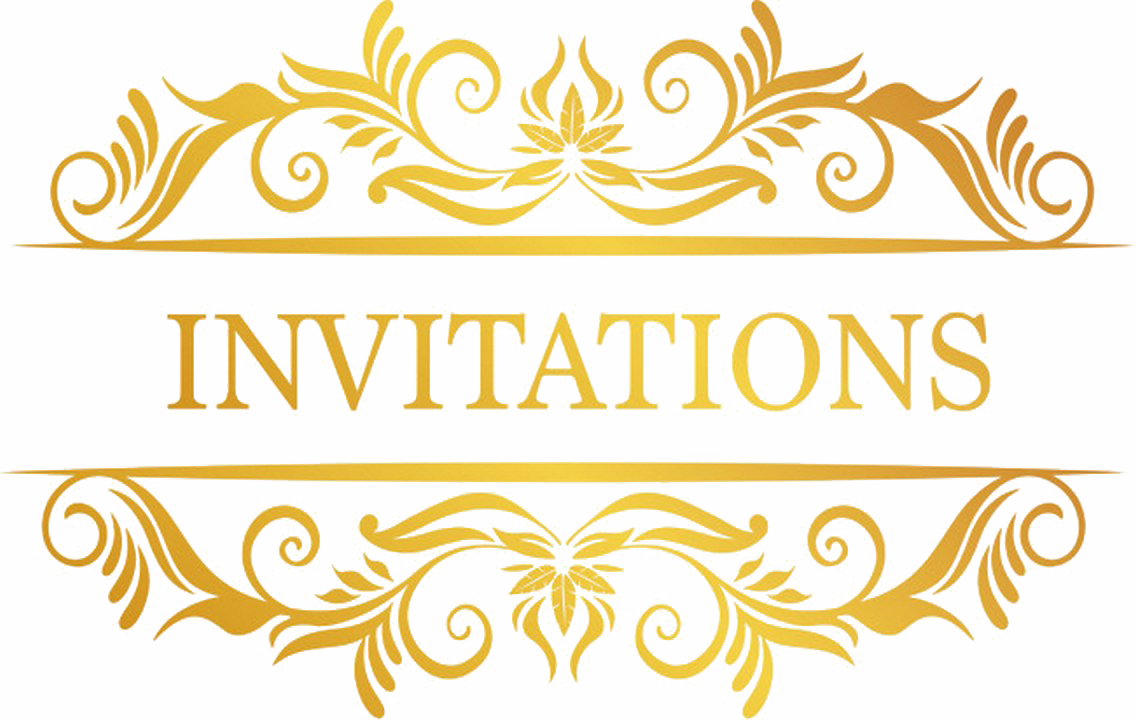 Invitation PNG File SVG Clip arts