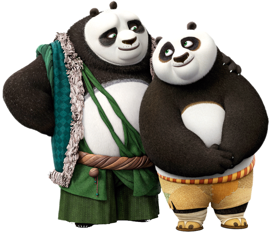 Kung Fu Panda PNG Free Image SVG file
