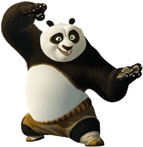 Kung Fu Panda PNG Image Free Download SVG file
